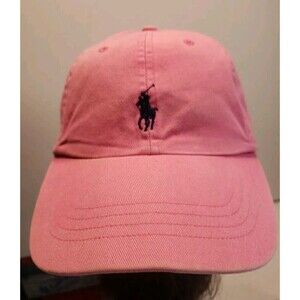 Women's Pink Polo Ralph Lauren Adjustable Strap Hat
